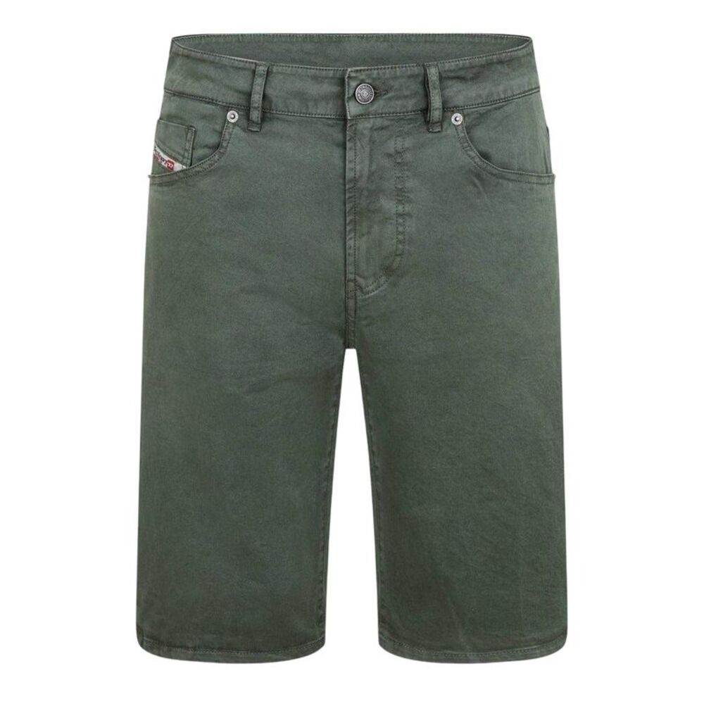Diesel Mens Fleece Shorts / Green